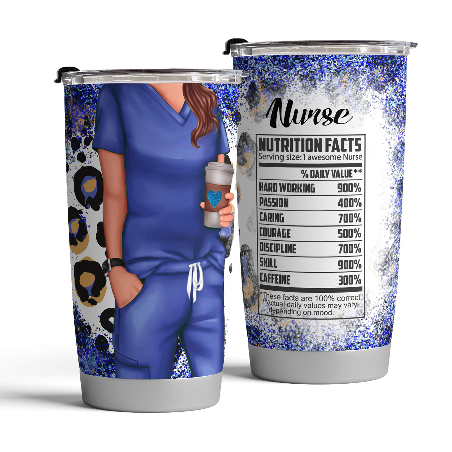 Tumblers for RN and woman in nursing
