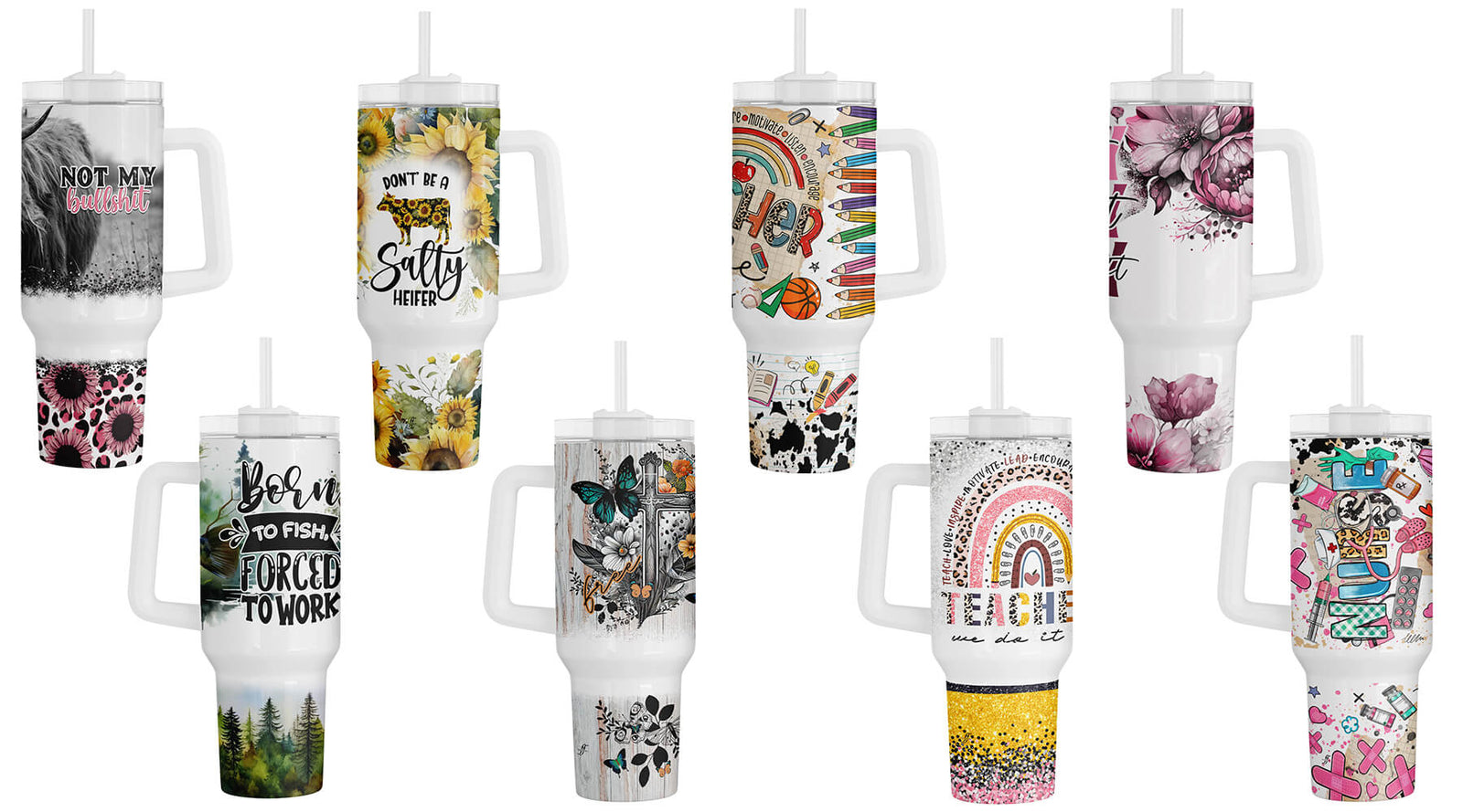 Feminine Chic Drinkware: Tumblers for Modern Woman