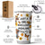 Cow-Lover's Delight: 20oz Stainless Steel Tumbler with Charming Cow Theme - fancyfams