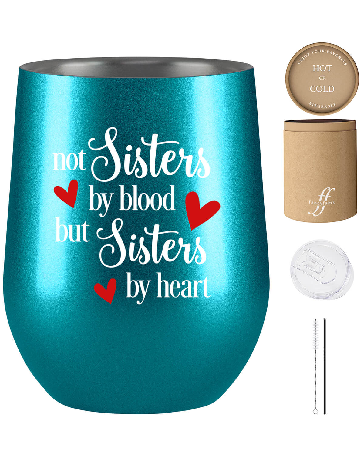 Bestie Not Sister By Blood But Sister By Heart Tumbler Personalized,  Christmas Gifts For Best Friend Woman, Bestie Photo Tumblers Cup - Best  Personalized Gifts For Everyone