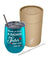 Sibling Tribute Tumbler: 'Thanks for Being a Badass Sister' 12 oz Stainless Steel Cup from Sister or Brother - fancyfams